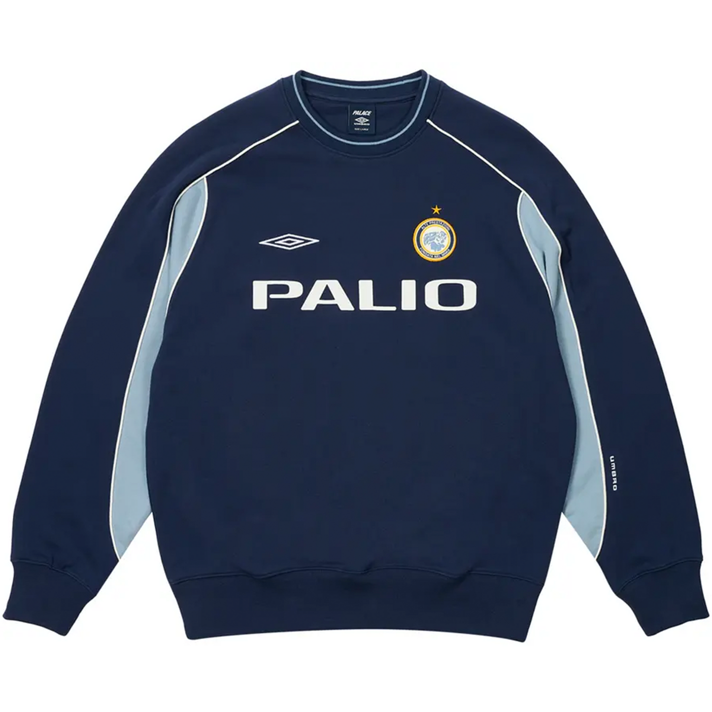 Palace x Umbro Warm Up Crew Blue [USED] - M (Used)