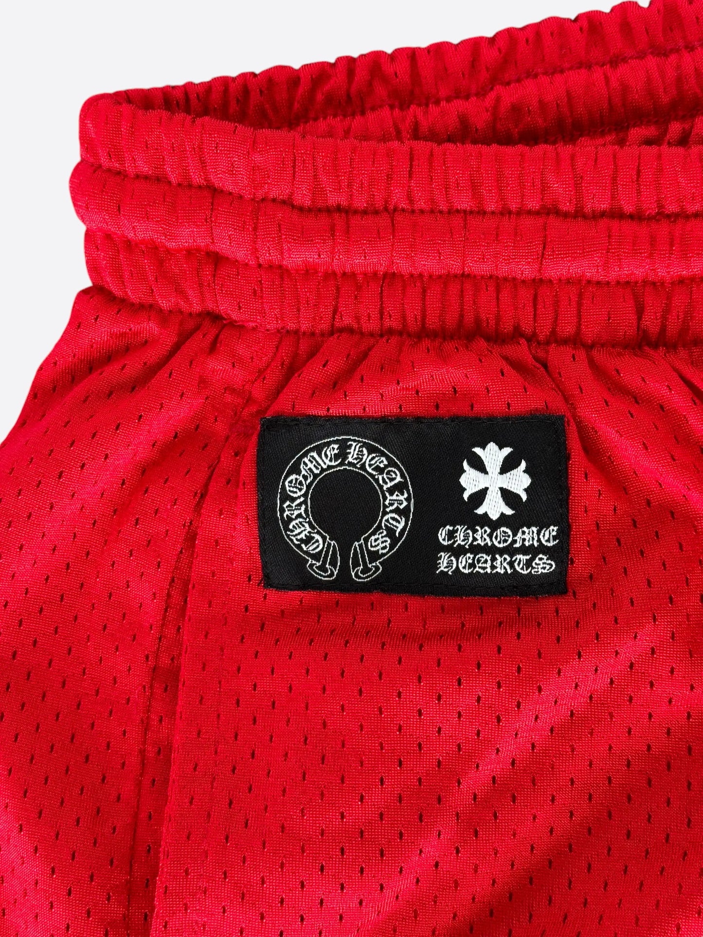 Chrome Hearts Matty Boy Red Form Mesh Warm Up Pants