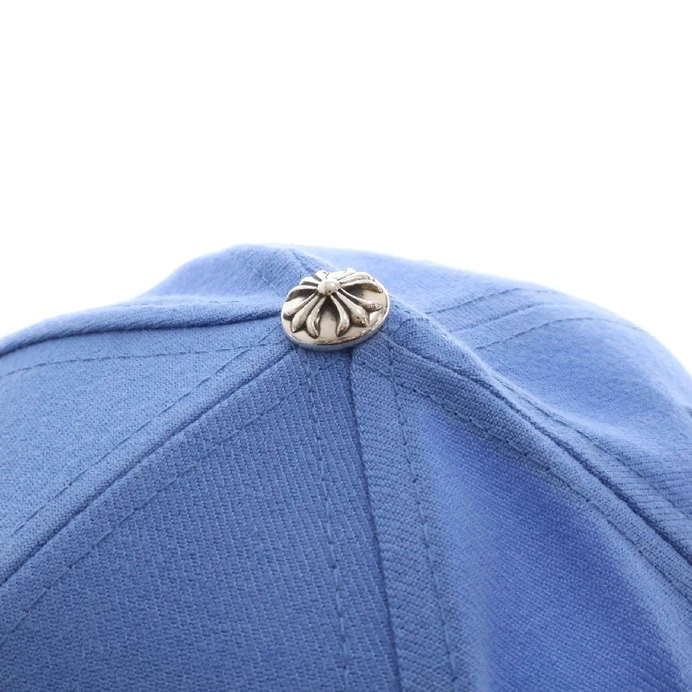 Chrome Hearts Wool Acrylic Serge Carolina Blue Fitted Hat