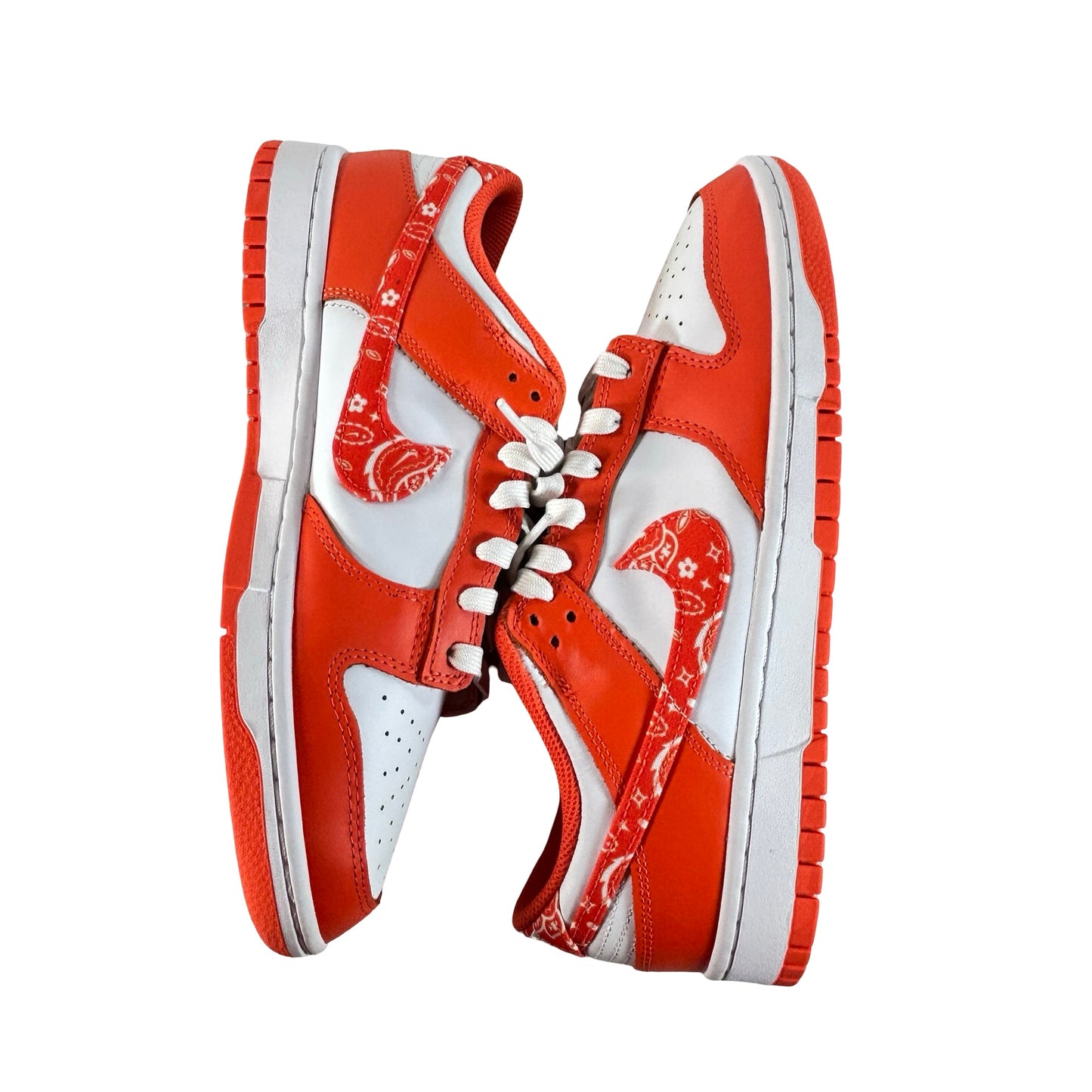 DH4401 103 Nike Dunk Low Essential Paisley Pack Orange (W) [USED] - 11 W (Used)