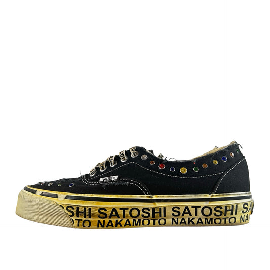 VN000EFEBLK Vans OTW Era 95 Satoshi Nakamoto Round Lucky Charm [USED] - 9 M (Used) (No Box) (No Charms)