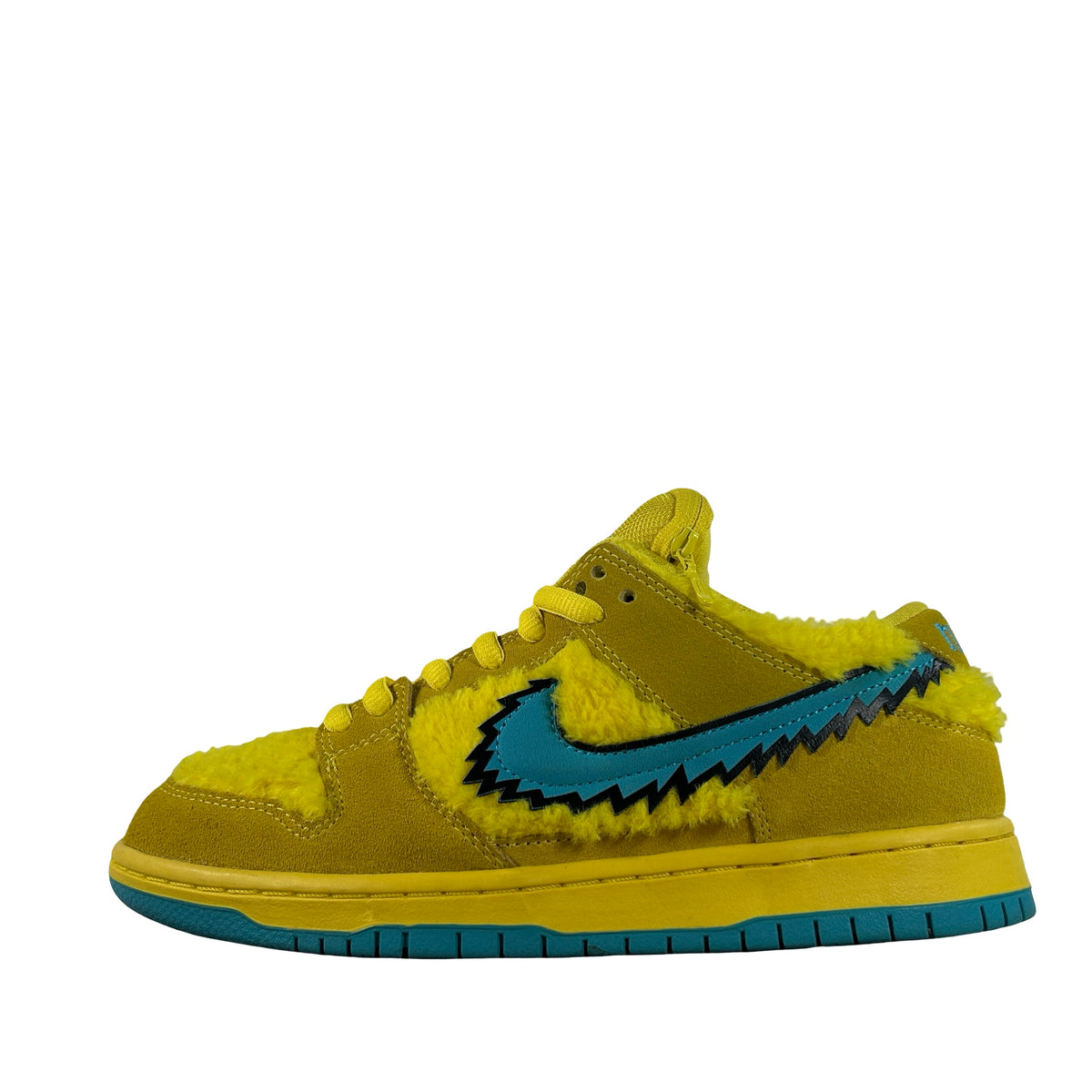 CJ5378 700 Nike SB Dunk Low Grateful Dead Yellow [USED] - 8 M (Used) (Replace Box)