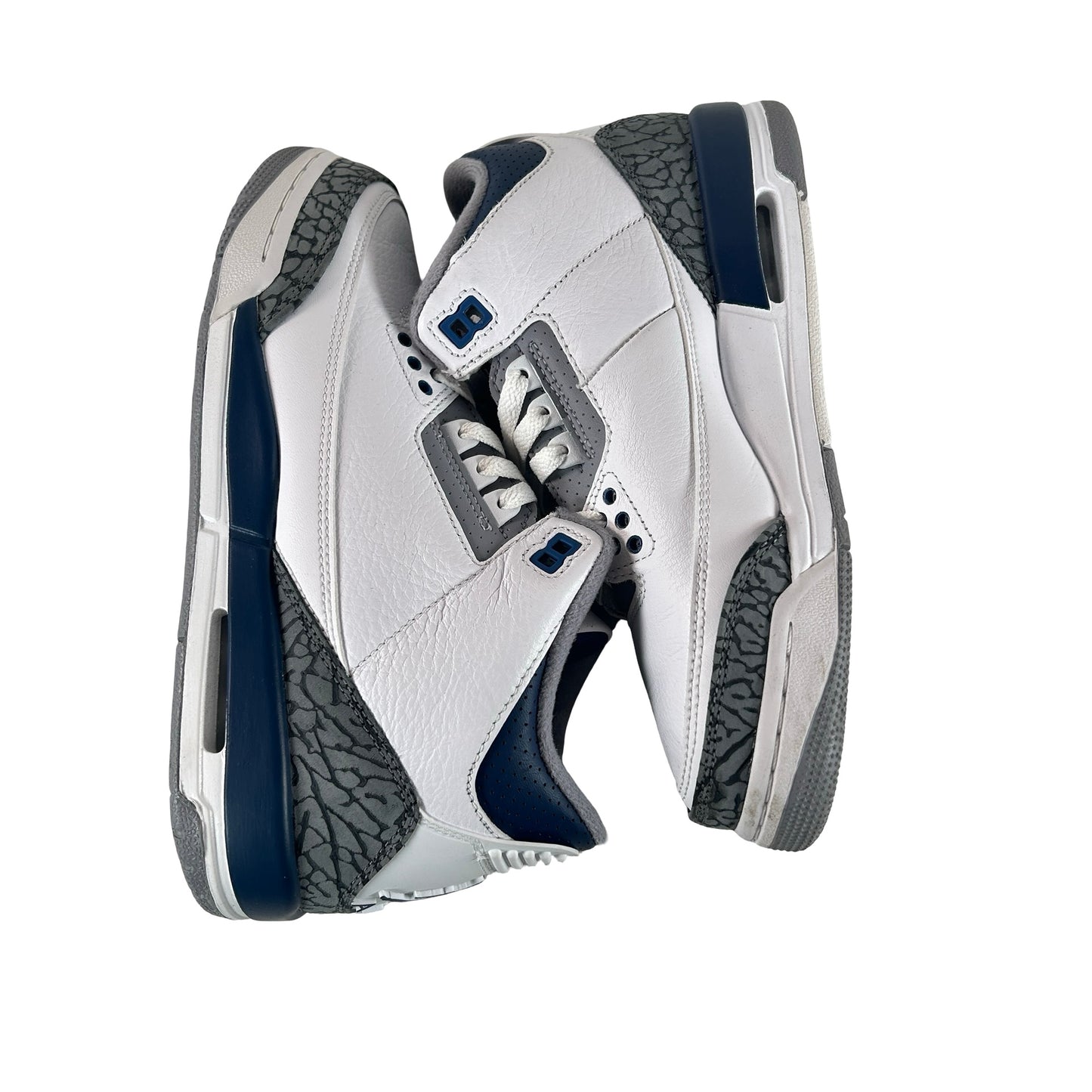 DM0967 140 Jordan 3 Retro Midnight Navy (GS) [USED] - 6.5 Y (Used2) (No Box2)