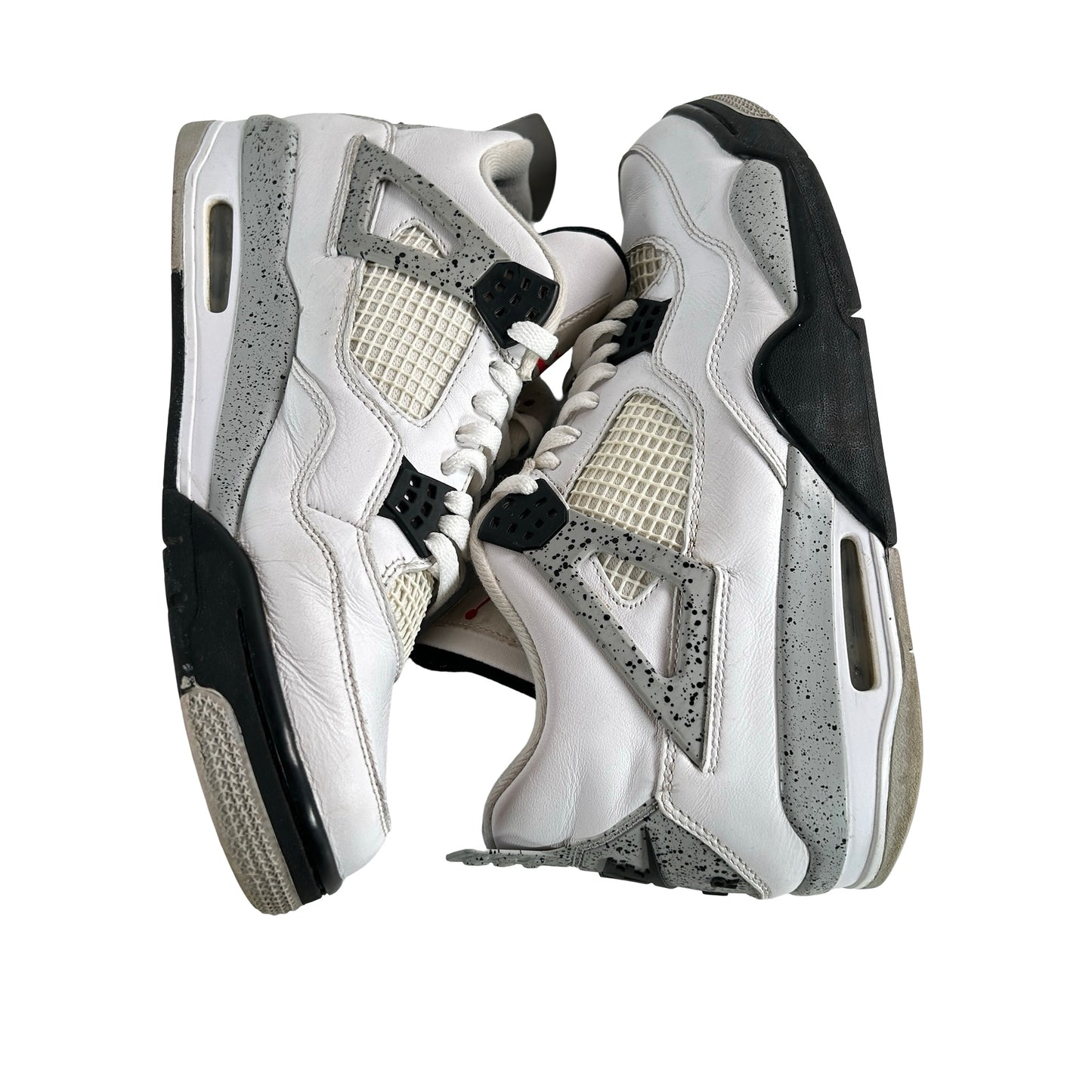 840606 192 Jordan 4 White Cement [USED] - 11 M (Used6)