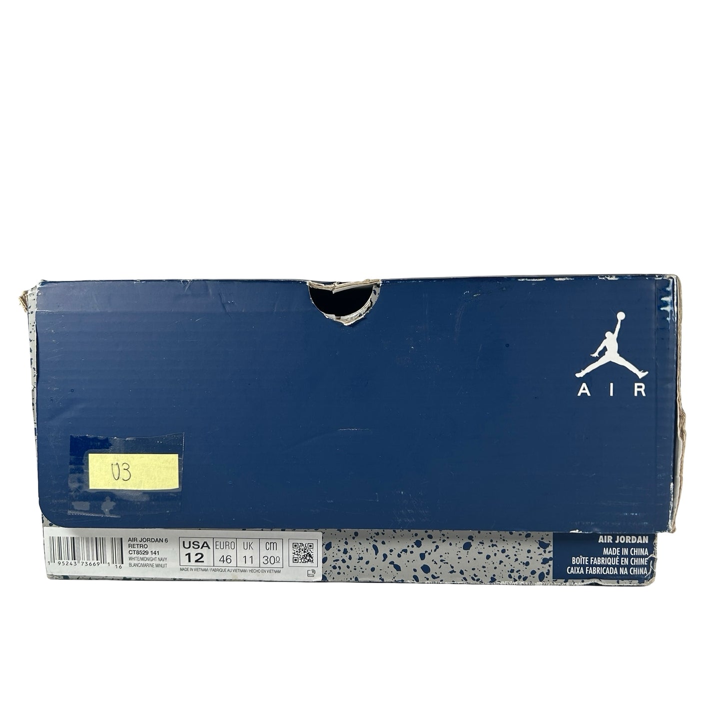 CT8529 141 Jordan 6 Retro Midnight Navy (2022) [USED] - 12 M (Used3)