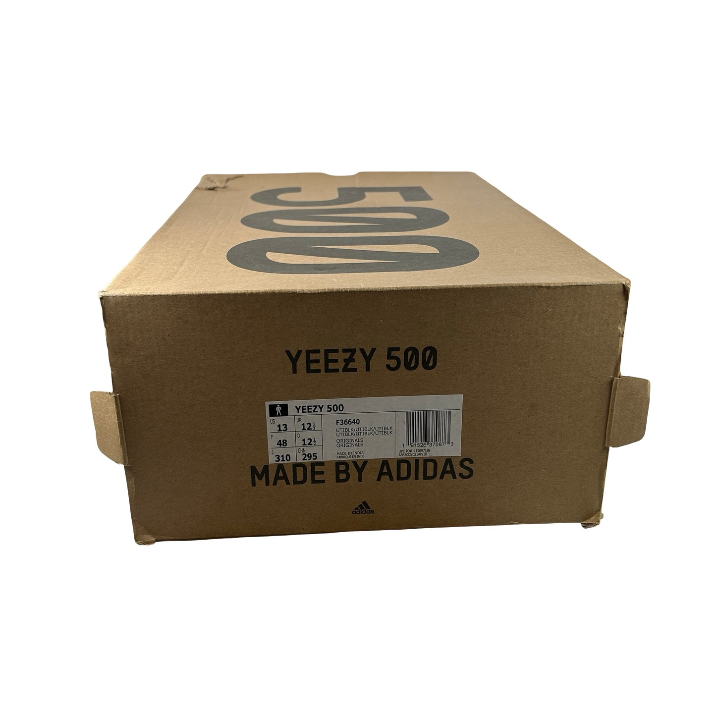 F36640 Adidas Yeezy 500 Utility Black [USED] - 13 M (Used)