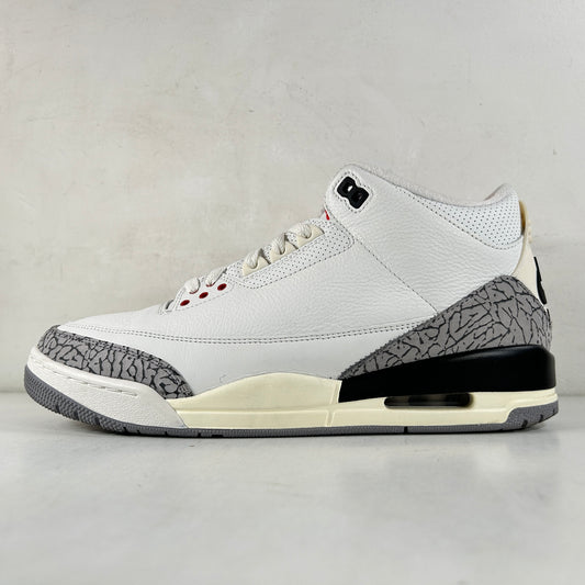 DN3707 100 Jordan 3 Retro White Cement Reimagined [USED] - 11.5 M (Used7)