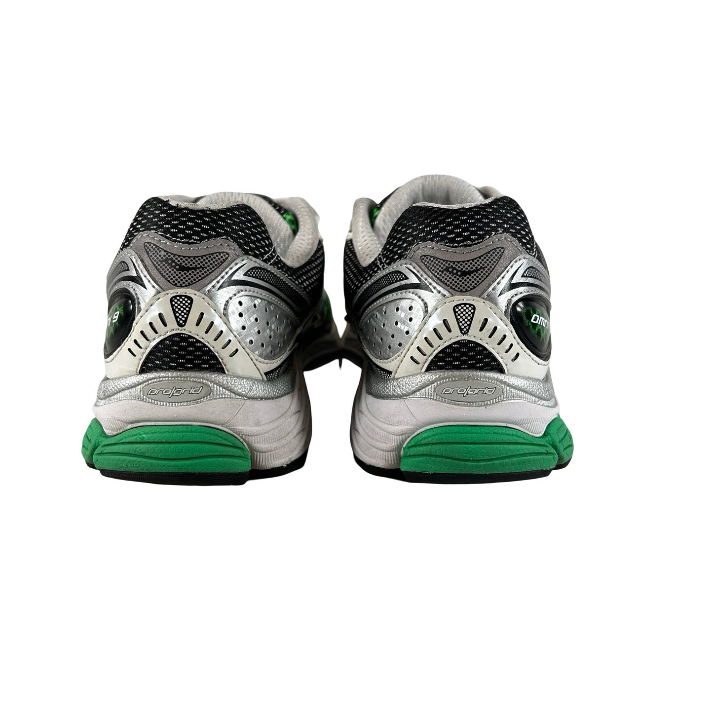 S70739 5 Saucony ProGrid Omni 9 OG Green Silver [USED] - 9.5 M (Used) (No Box)