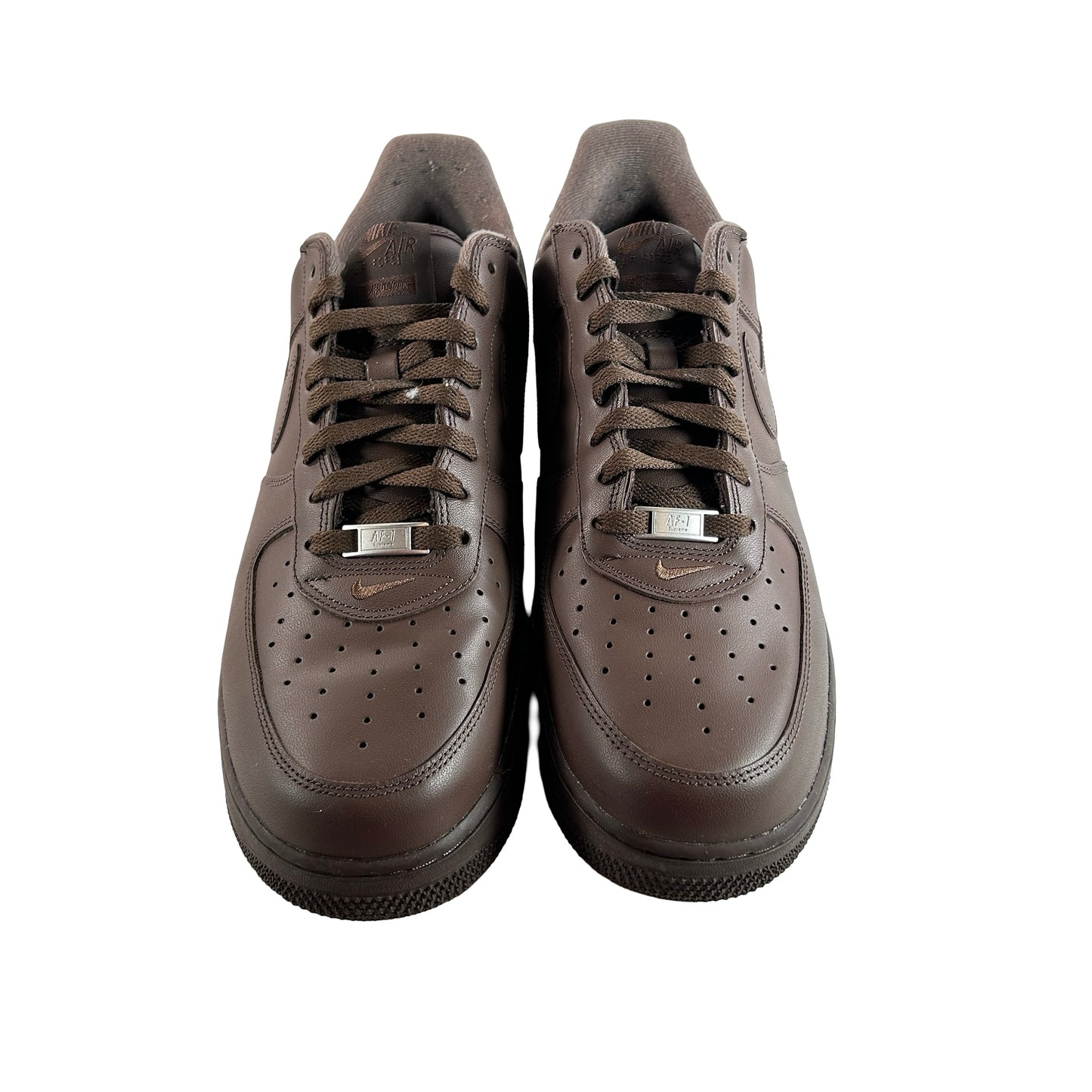 CU9225 200 Nike Air Force 1 Low Supreme Baroque Brown [USED] - 13 M (Used) (Replace Box)