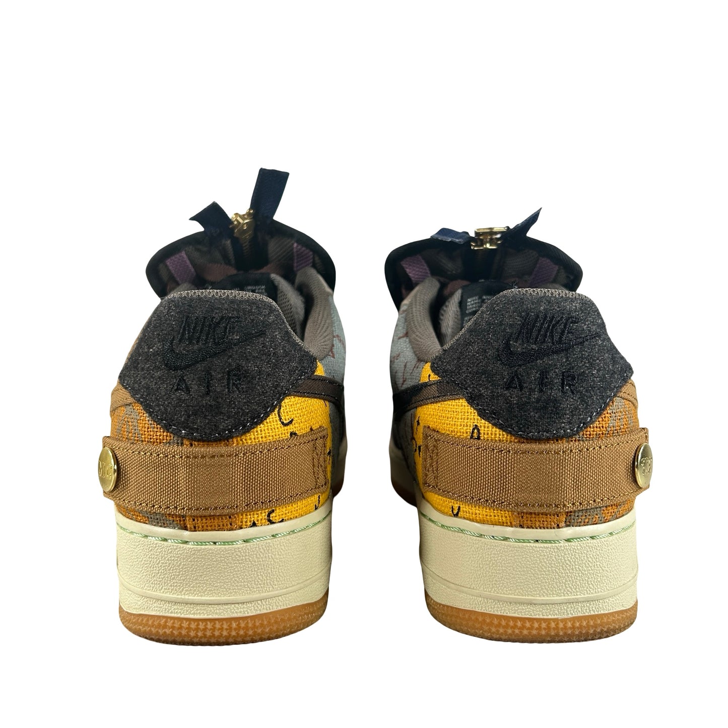 CN2405 900 Nike Air Force 1 Low Travis Scott Cactus Jack [USED] - 11 M (Used)