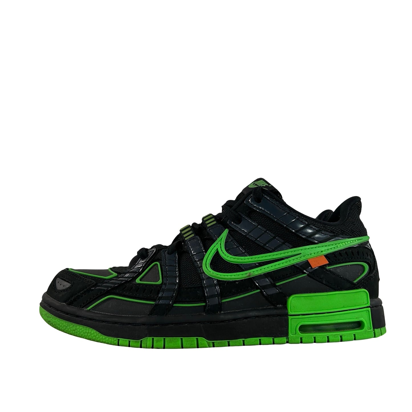 CU6015 001 Nike Air Rubber Dunk Off-White Green Strike [USED] - 9 M (Used4)