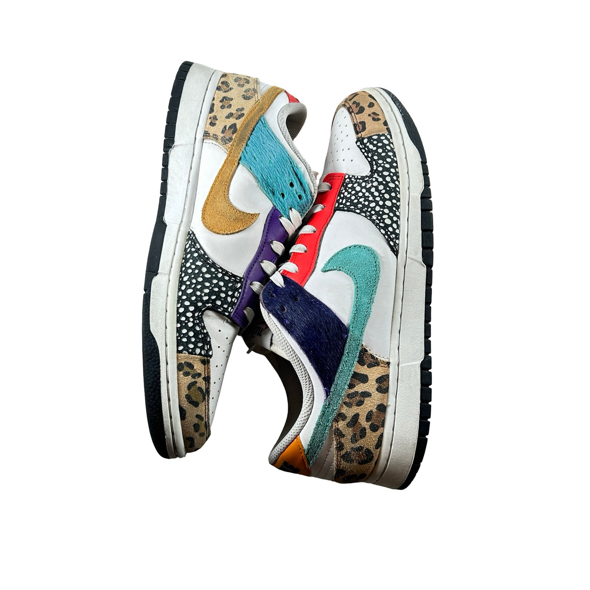 DN3866 100 Nike Dunk Low Safari Mix [USED] - 11 W (Used) (Replace Box)
