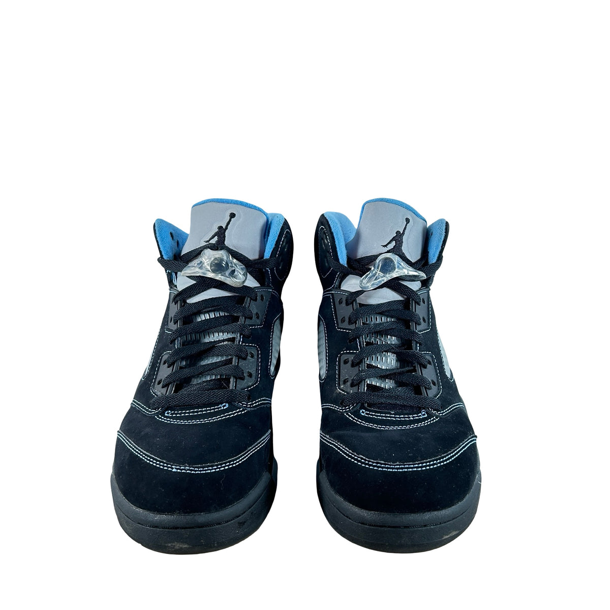 DD0587 008 Jordan 5 Retro Black University Blue (2026) [USED] - 8.5 M (Used)