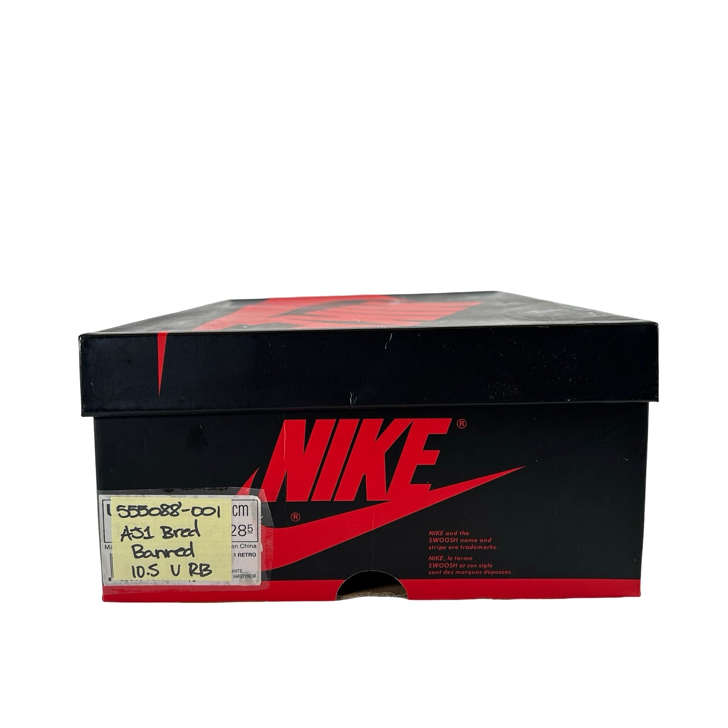 555088 001 Jordan 1 Retro High Bred Banned (2016) [USED] - 10.5 M (Used) (Replace Box)