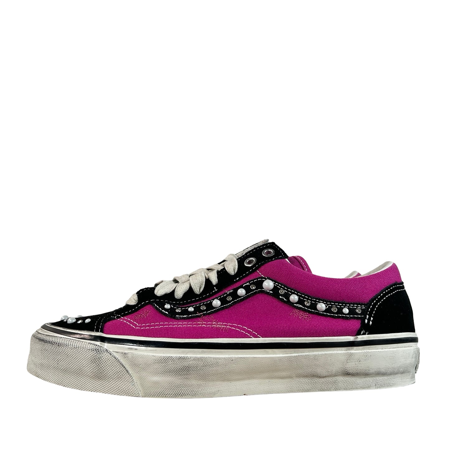 VN000E8VHLE Vans OTW Old Skool 36 Pearlized Pack Pink Black [USED] - 9 M (Used)