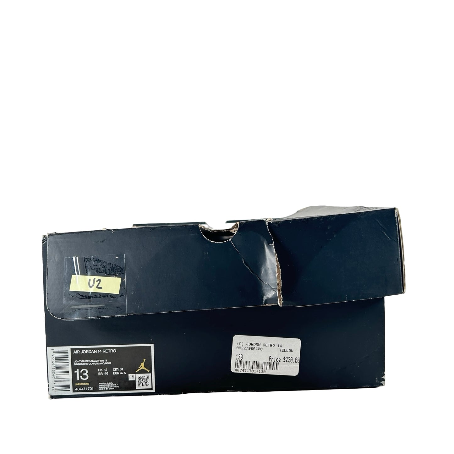 487471 701 Jordan 14 Retro Light Ginger (2022) [USED] - 13 M (Used2)
