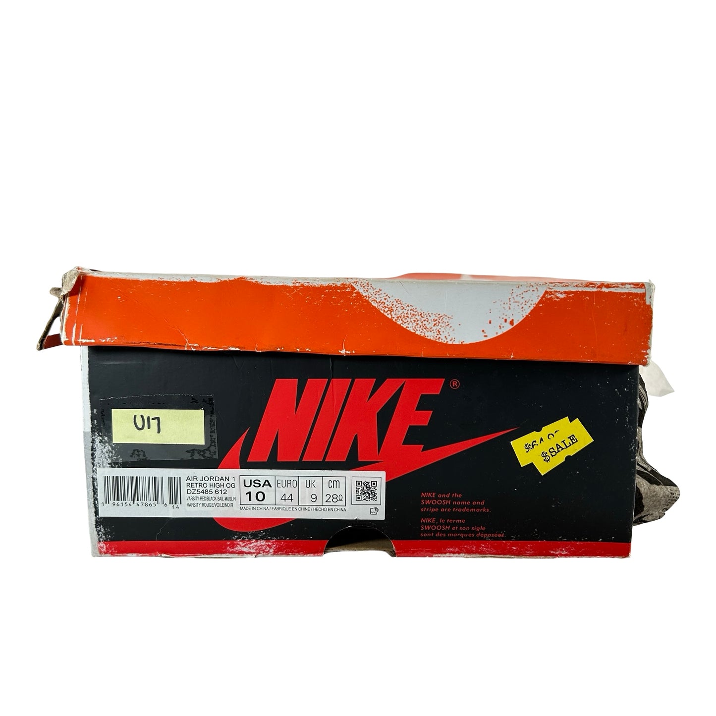 DZ5485 612 Jordan 1 Retro High OG Chicago Lost and Found [USED] - 10 M (Used17)