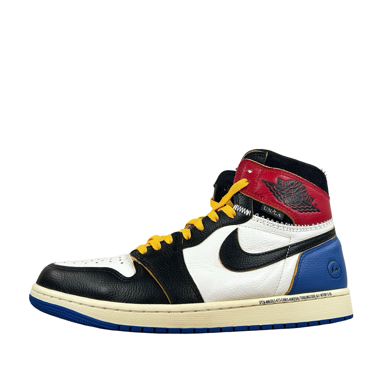 IO7847 002 Jordan 1 Retro High OG SP Fragment x Union LA Varsity Red Sport Royal [USED] - 11.5 M (Used2)
