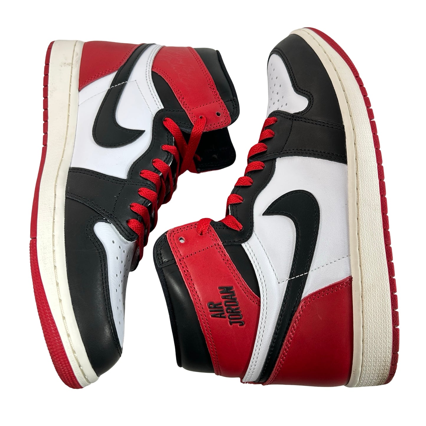 DZ5485 106 Air Jordan 1 High OG Black Toe Reimagined [USED] - 10.5 M (Used)