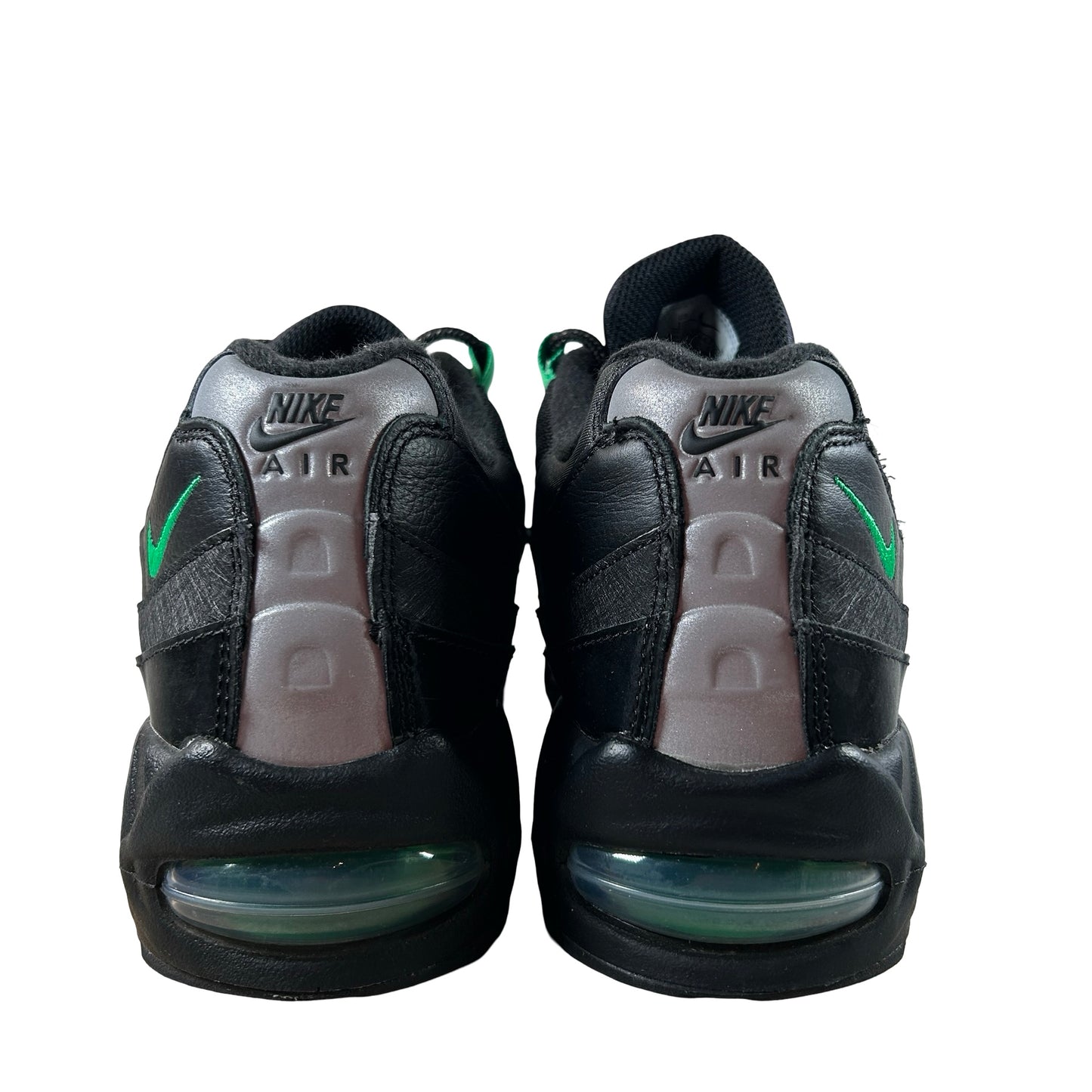 IB1667 002 Nike Air Max 95 OG Big Bubble Black Green Shock [USED] - 10 M (Used) (No Box)