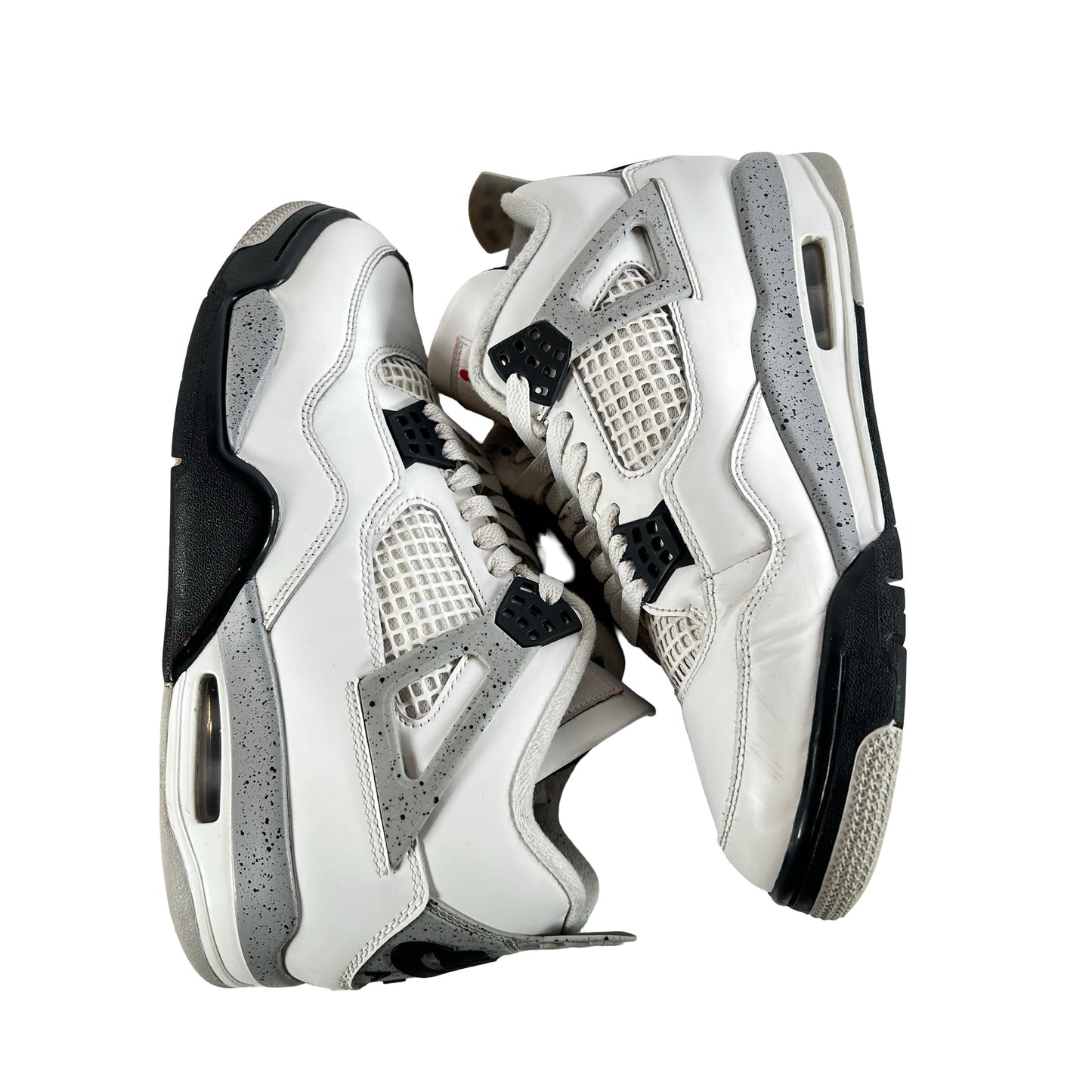 FV5029 100 Jordan 4 Retro White Cement (2025) [USED] - 9 M (Used17)