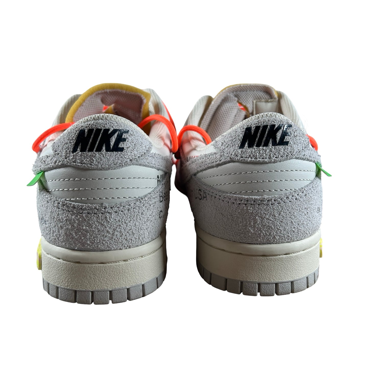 DJ0950 108 Nike Dunk Low Off-White Lot 11 [USED] - 9.5 M (Used)