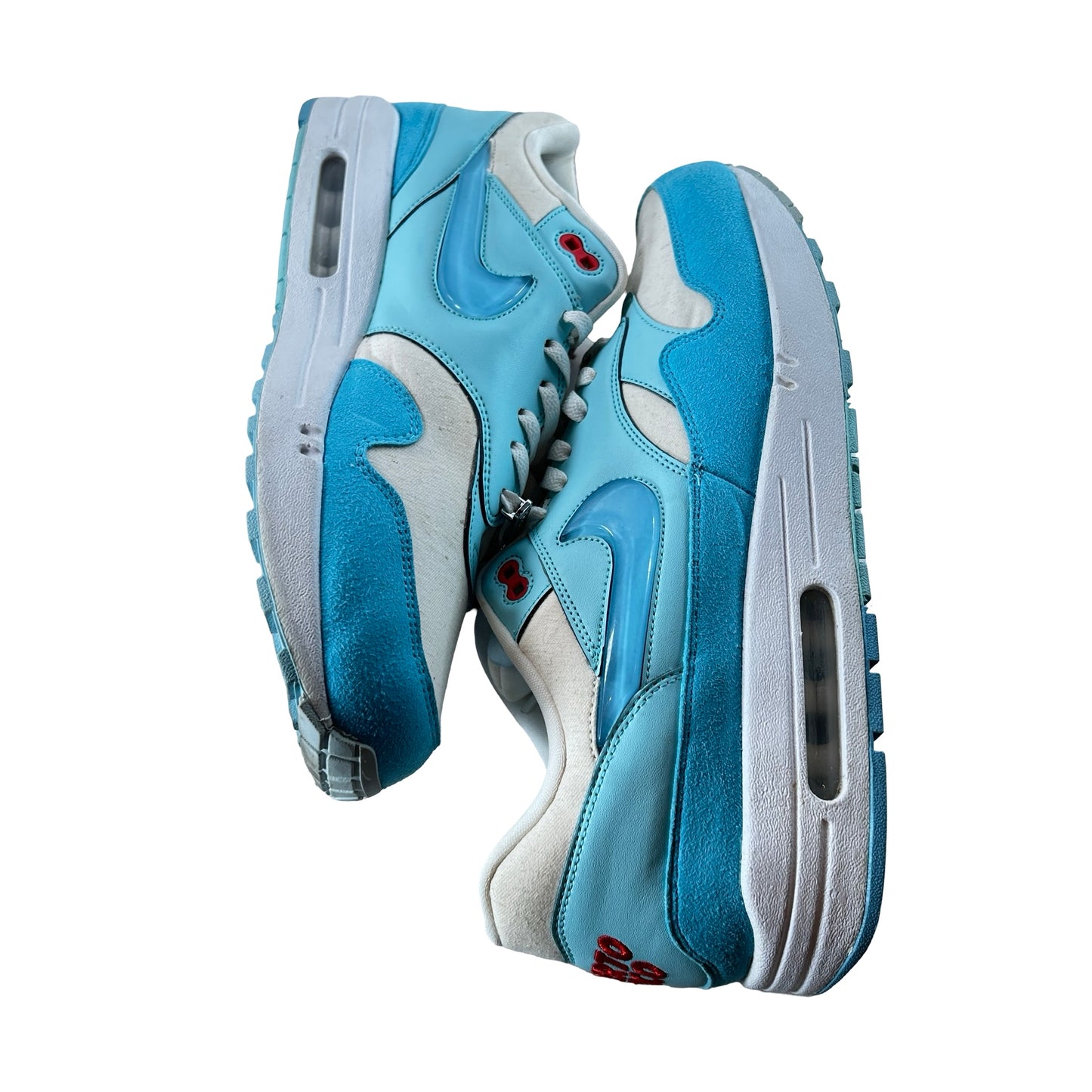 FD6955 400 Nike Air Max 1 Puerto Rico Blue Gale [USED] - 13 M (Used)