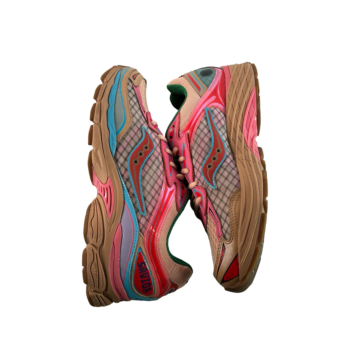 S70864 2 Saucony ProGrid Omni 9 Jae Tips To Do List Tan [USED] - 9.5 M (Used3)