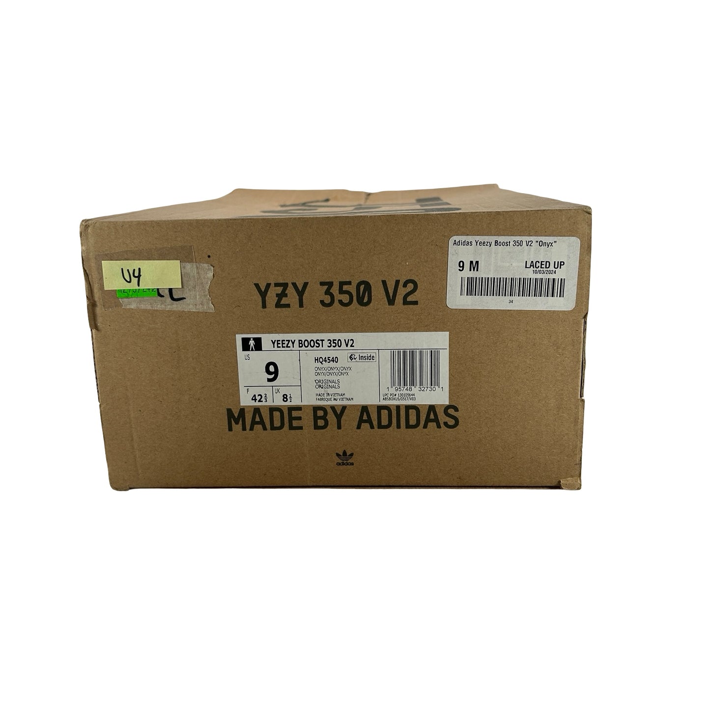 HQ4540 Adidas Yeezy Boost 350 V2 Onyx [USED] - 9 M (Used4)