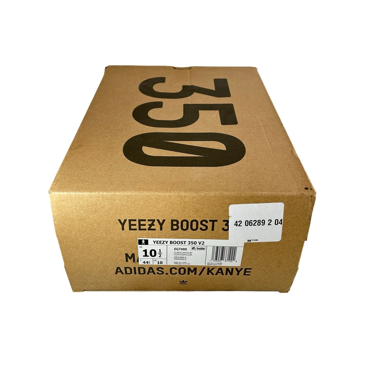 EG7490 adidas Yeezy Boost 350 V2 Clay [USED] - 10.5 M (Used)