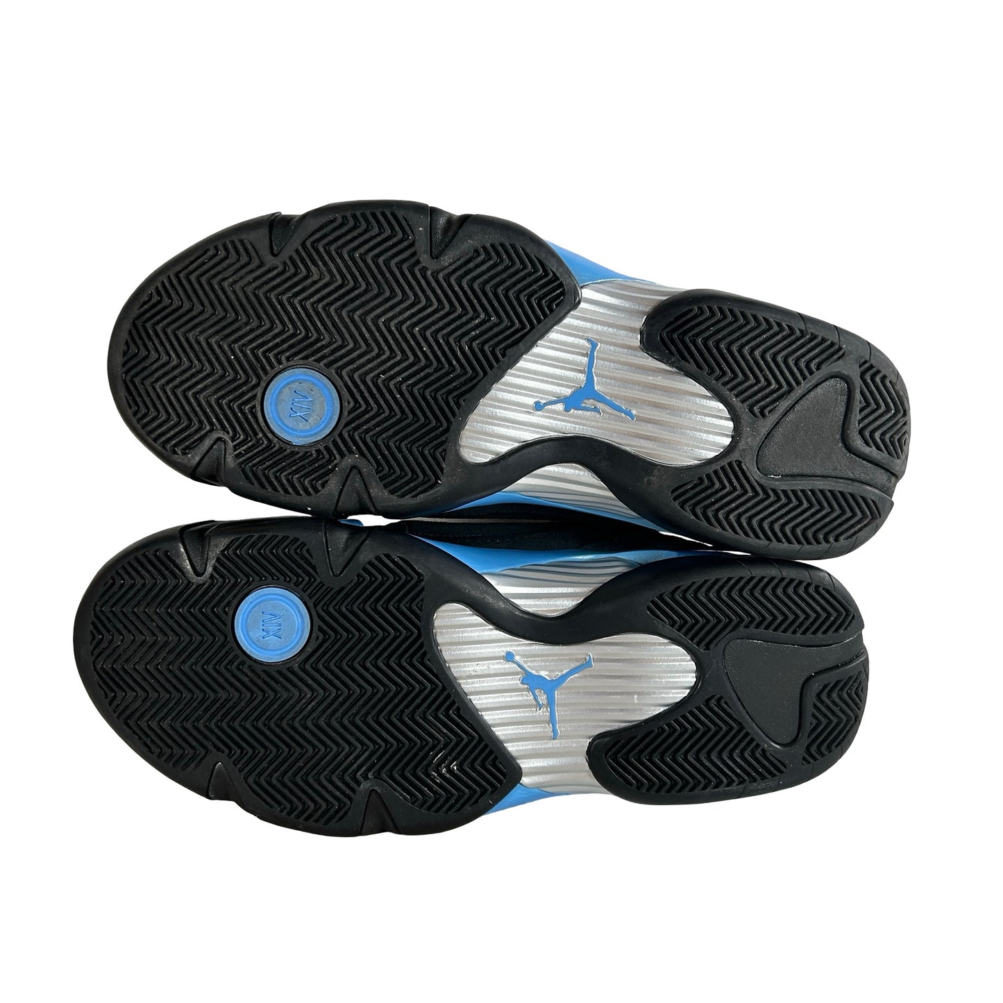 487471 007 Jordan 14 Retro Black University Blue (2026) [USED] - 10.5 M (Used)