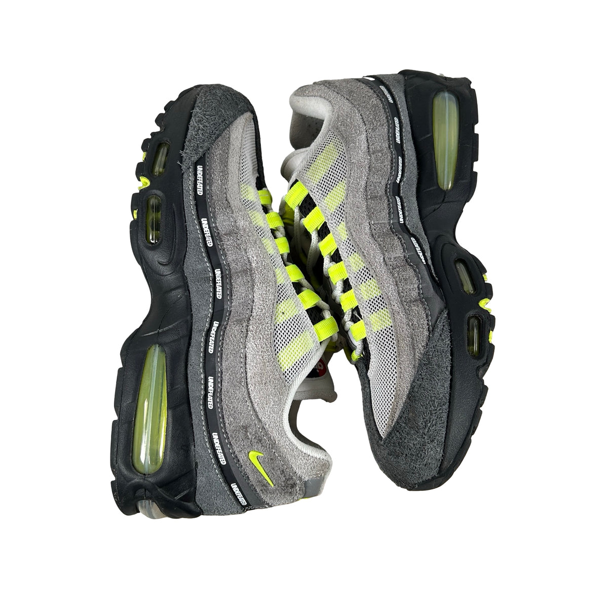IB4523 004 Nike Air Max 95 SP Undefeated Geo NYC Neon [USED] - 9 M (Used) (No Box)