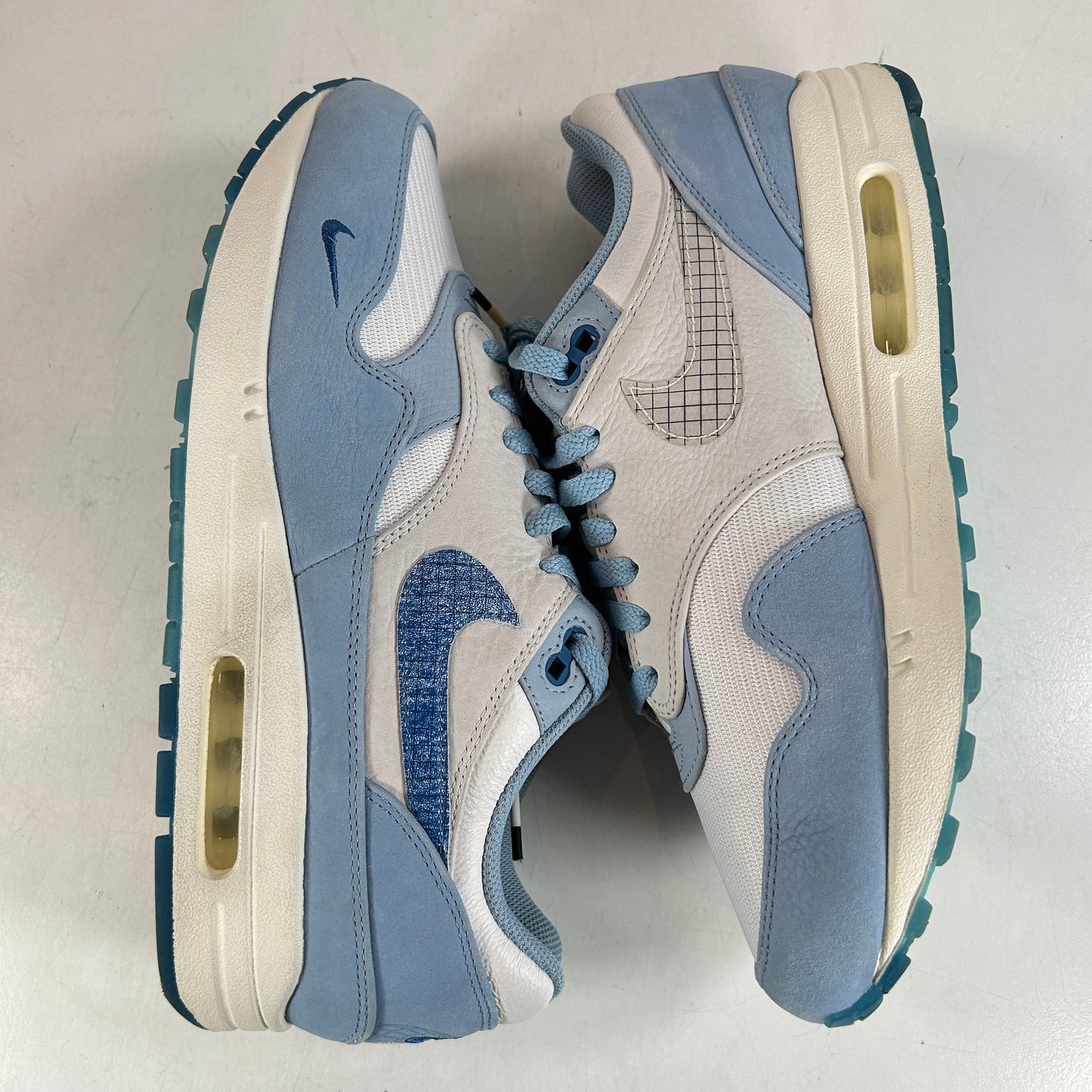 DR0448 100 Nike Air Max 1 Premium Blueprint [USED] - 10.5 M (Used) (No Box)