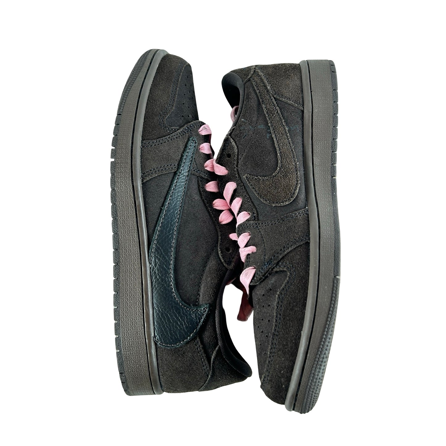 DM7866 202 Jordan 1 Retro Low OG SP Travis Scott Velvet Brown [USED] - 8 M (Used8)
