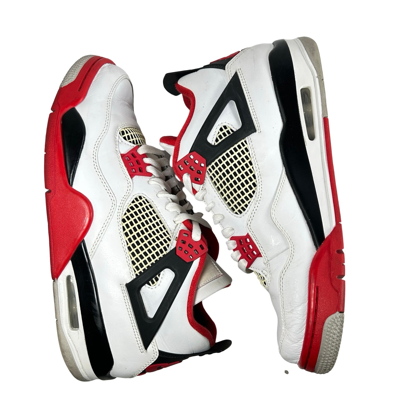 DC7770 160 Jordan 4 Retro Fire Red (2020) [USED] - 9.5 M (Used) (No Box)