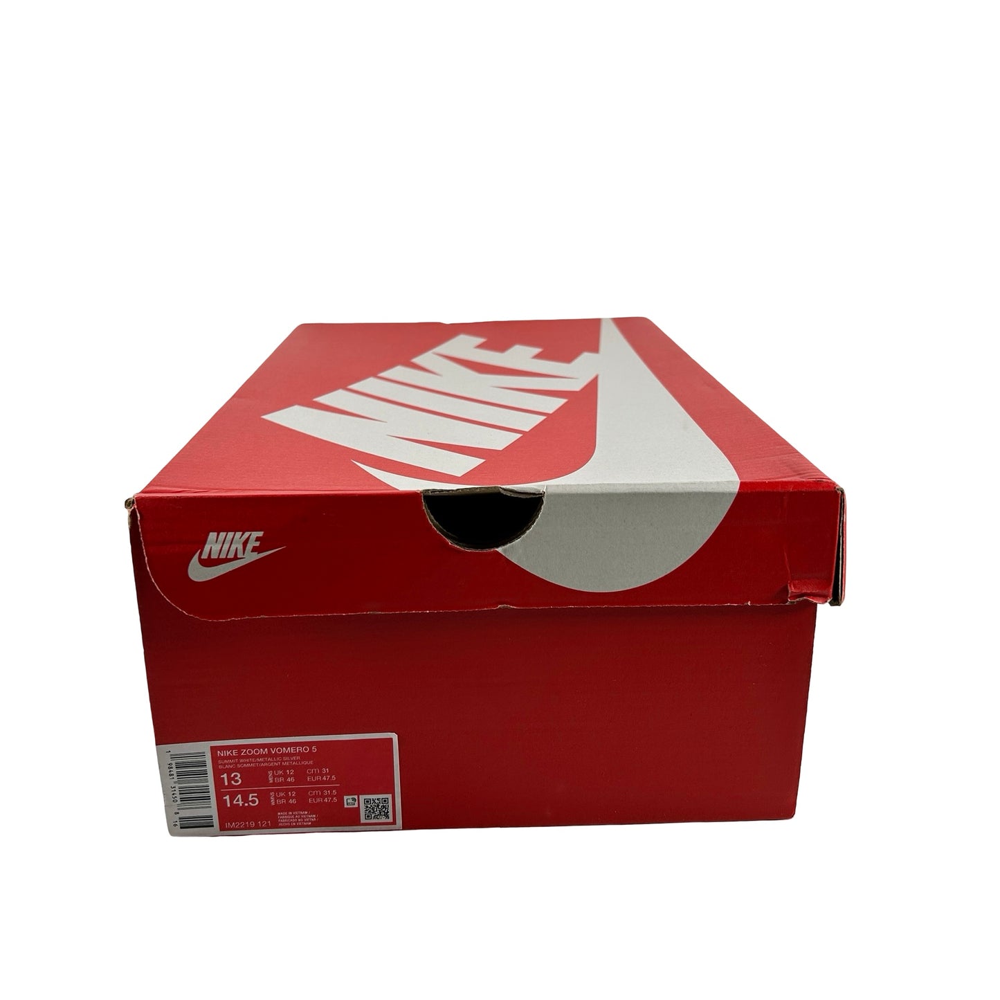 IM2219 121 Nike Zoom Vomero 5 Metallic Silver [USED] - 13 M (Used)