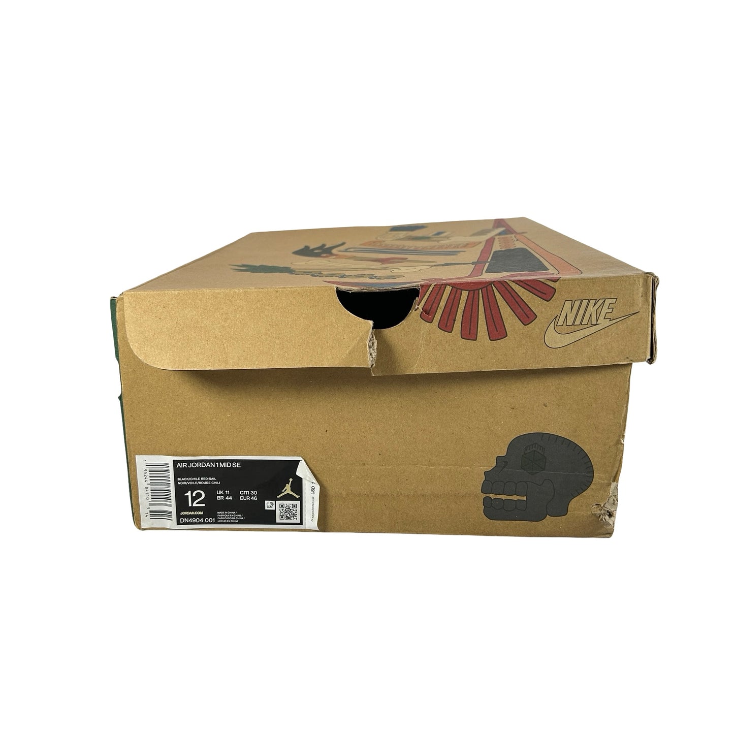 DN4904 001 Jordan 1 Mid SE Siempre Familia [USED] - 12 M (Used)