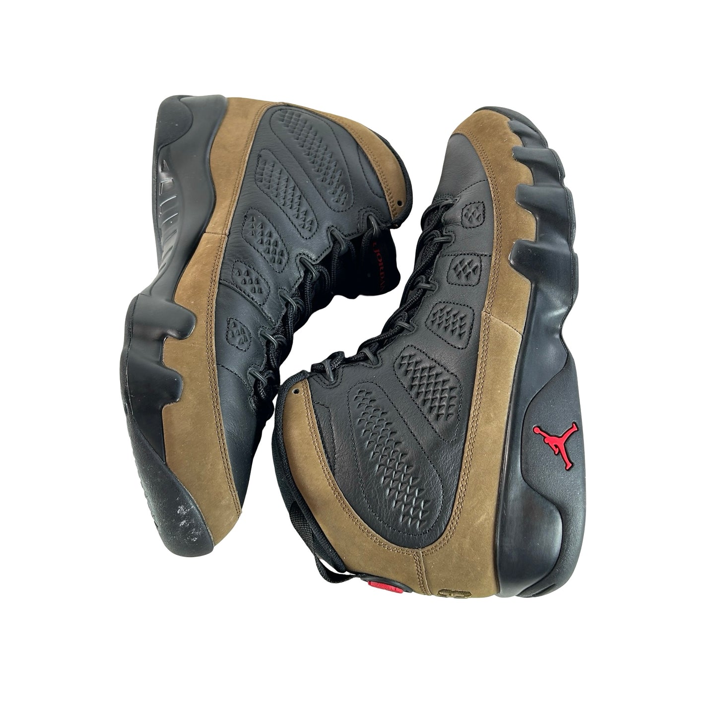 HV4794 030 Air Jordan 9 Retro Olive (2024) [USED] - 13 M (Used) (No Box)