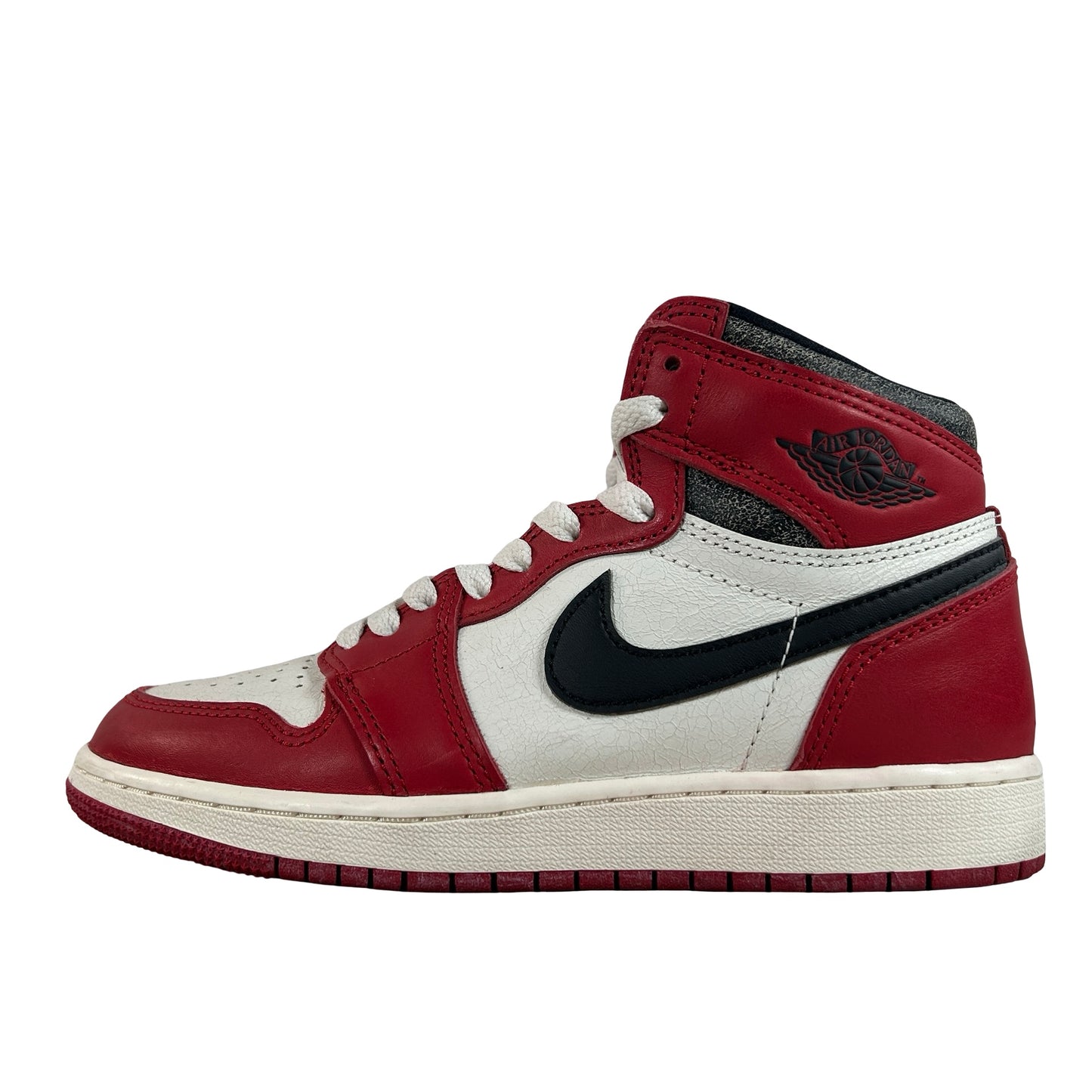 FD1437 612 Jordan 1 Retro High OG Chicago Lost and Found (GS) [USED] - 4 Y (Used) (No Box)