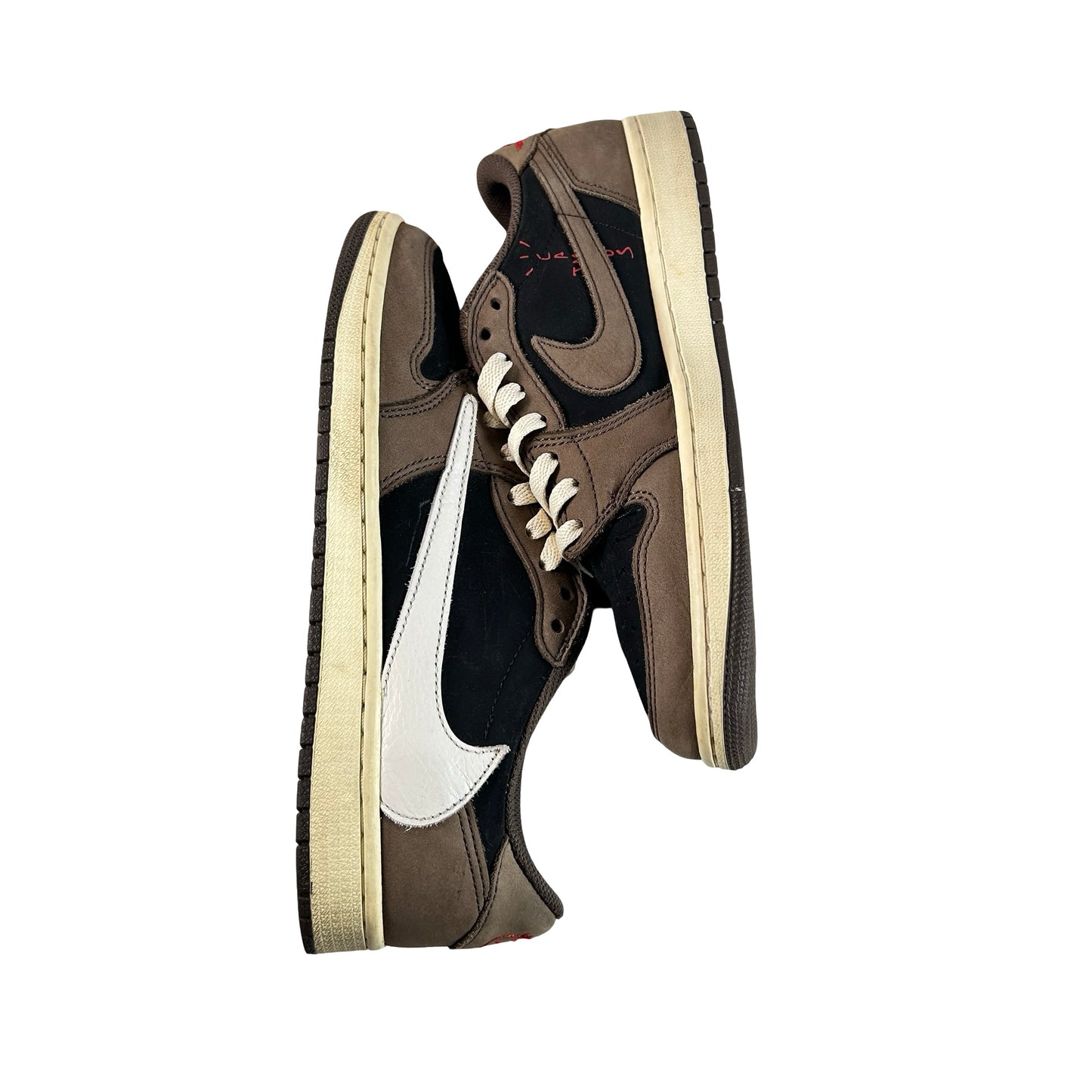 CQ4277 001 Jordan 1 Low Travis Scott Mocha [USED] - 8 M (Used) (No Box)