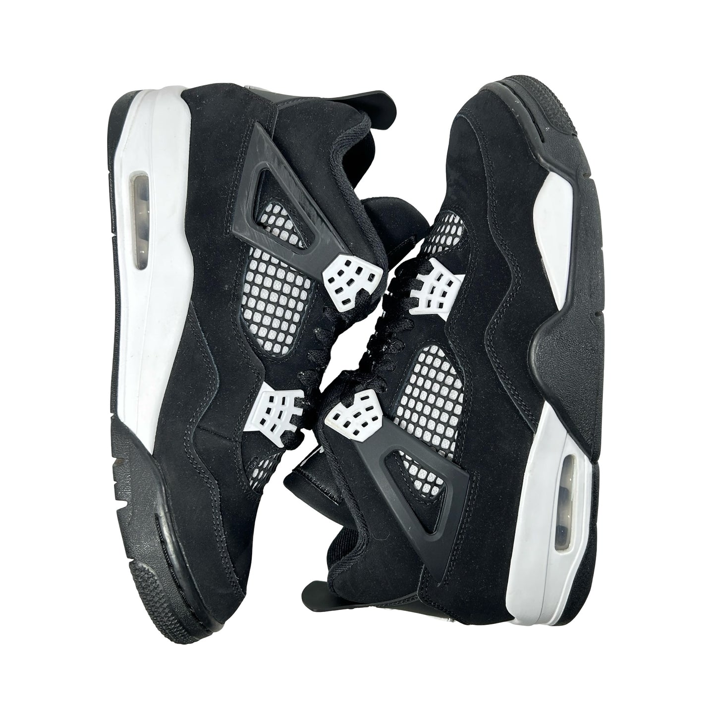 FQ8138 001 Jordan 4 Retro White Thunder [USED] - 8 M (Used4)