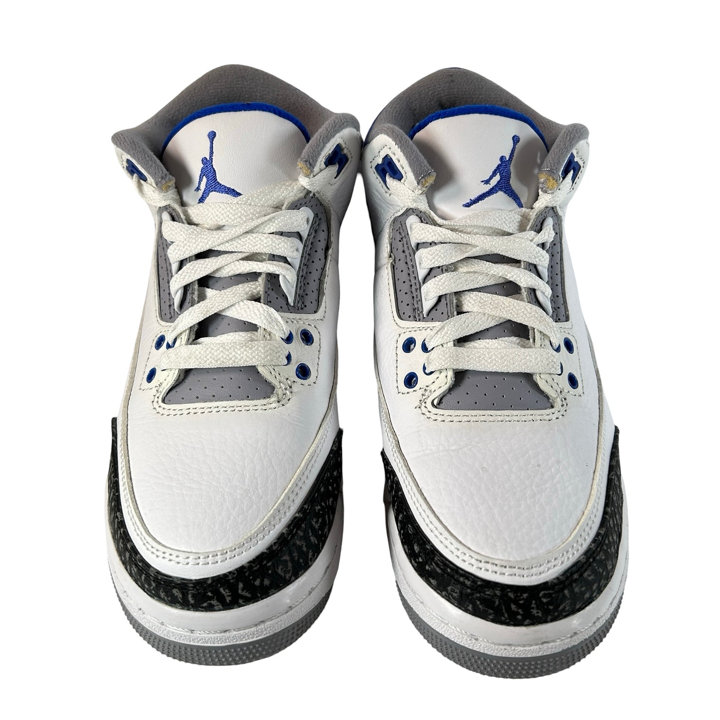 398614 145 Jordan 3 Retro Racer Blue (GS) [USED] - 5 Y (Used) (No Box)