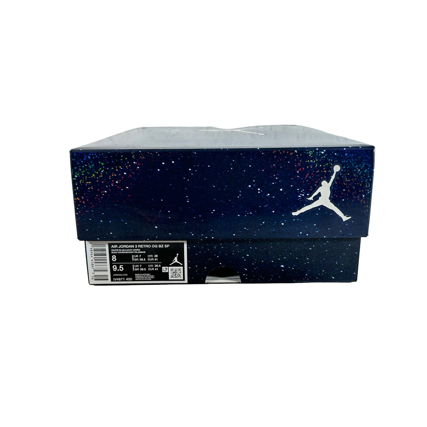 IV4871 400 Jordan 3 Retro Brazil [USED] - 8 M (Used)