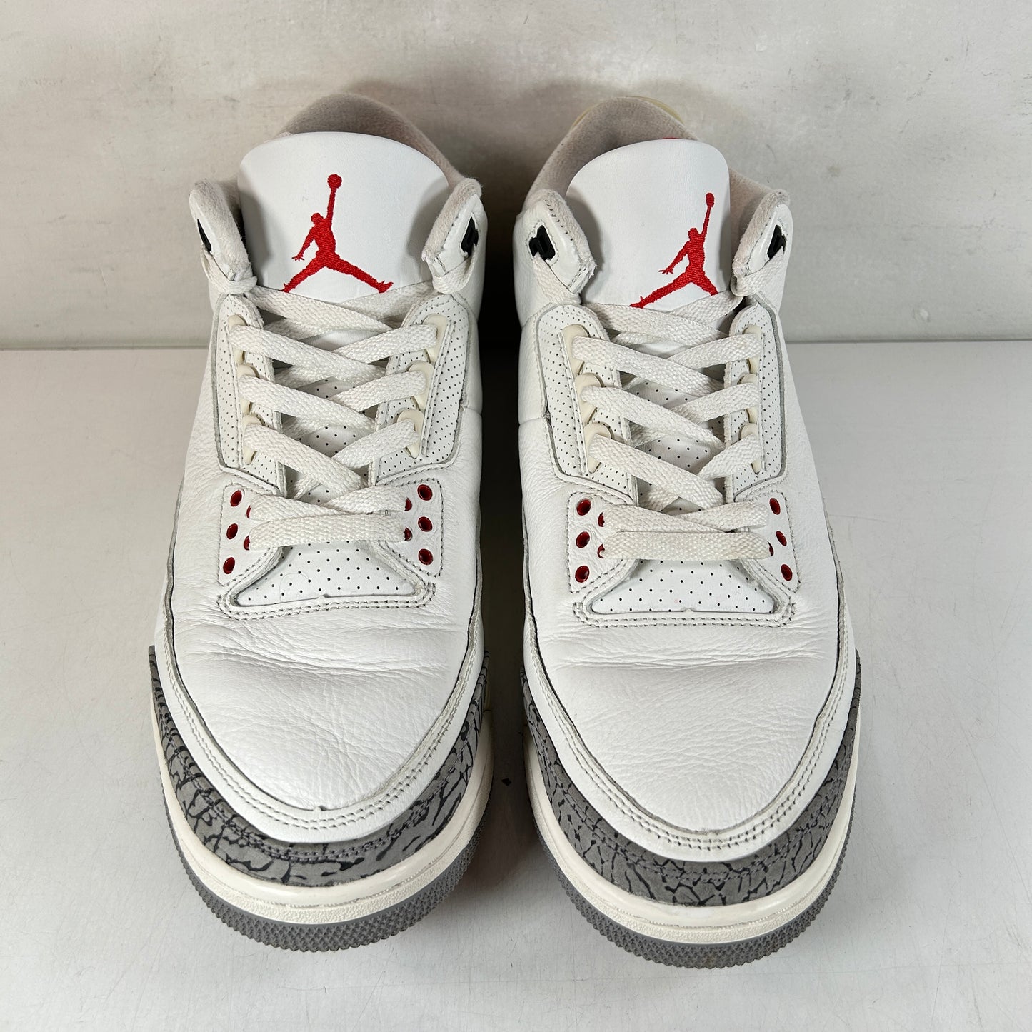 DN3707 100 Jordan 3 Retro White Cement Reimagined [USED] - 12 M (Used) (No Box2)