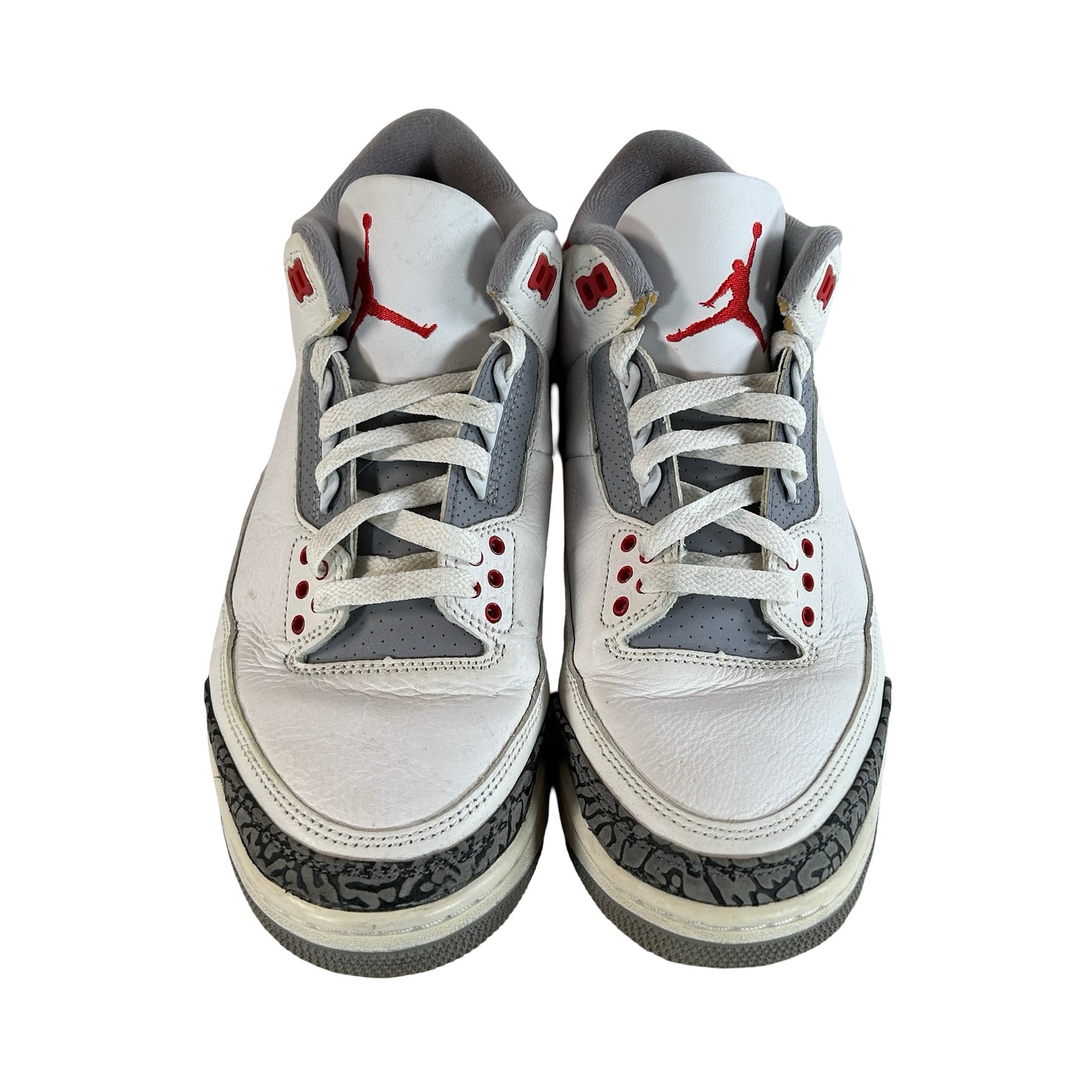DN3707 160 Jordan 3 Retro Fire Red (2022) [USED] - 8.5 (Used) (No Box)