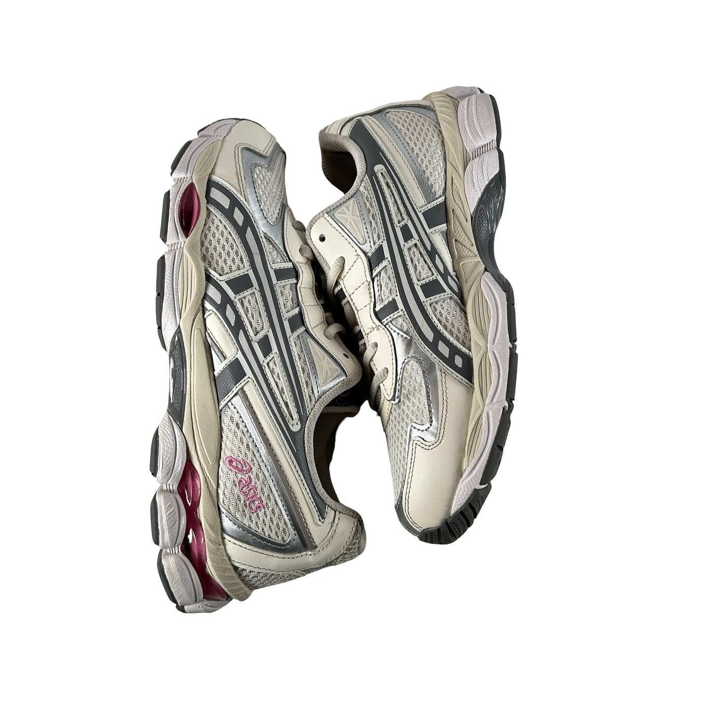 1203A542 101 ASICS Gel-NYC 2055 Cream Carbon [USED] - 7.5 M (Used)