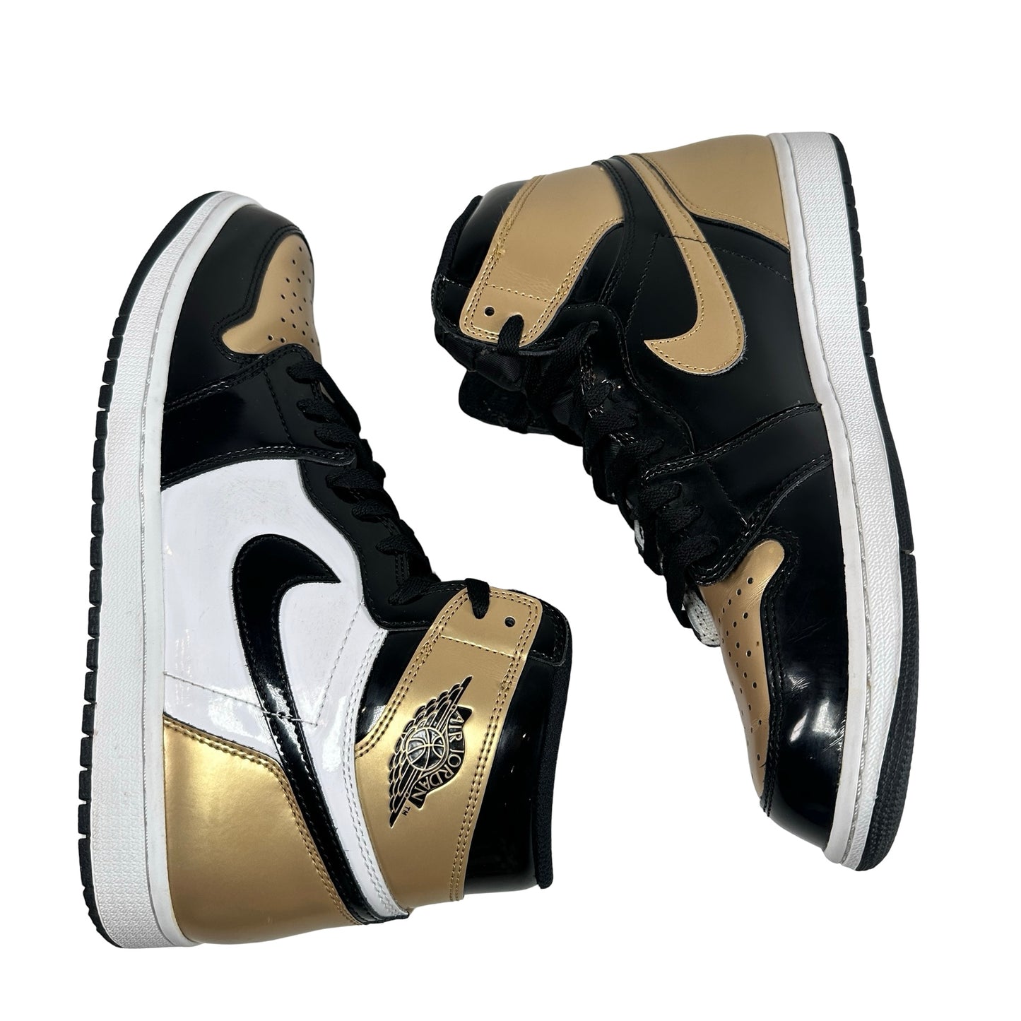 861428 007 Jordan 1 Retro High NRG Patent Gold Toe [USED] - 11 M (Used2)