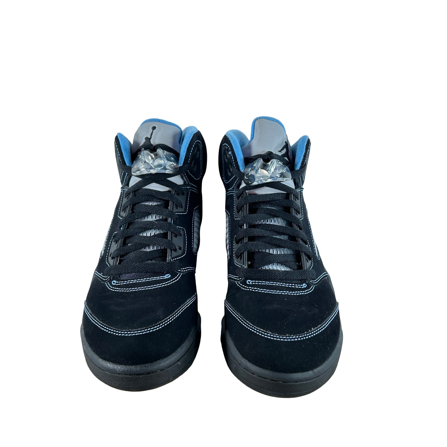 DD0587 008 Jordan 5 Retro Black University Blue (2026) [USED] - 8 M (Used) (Replace Box)