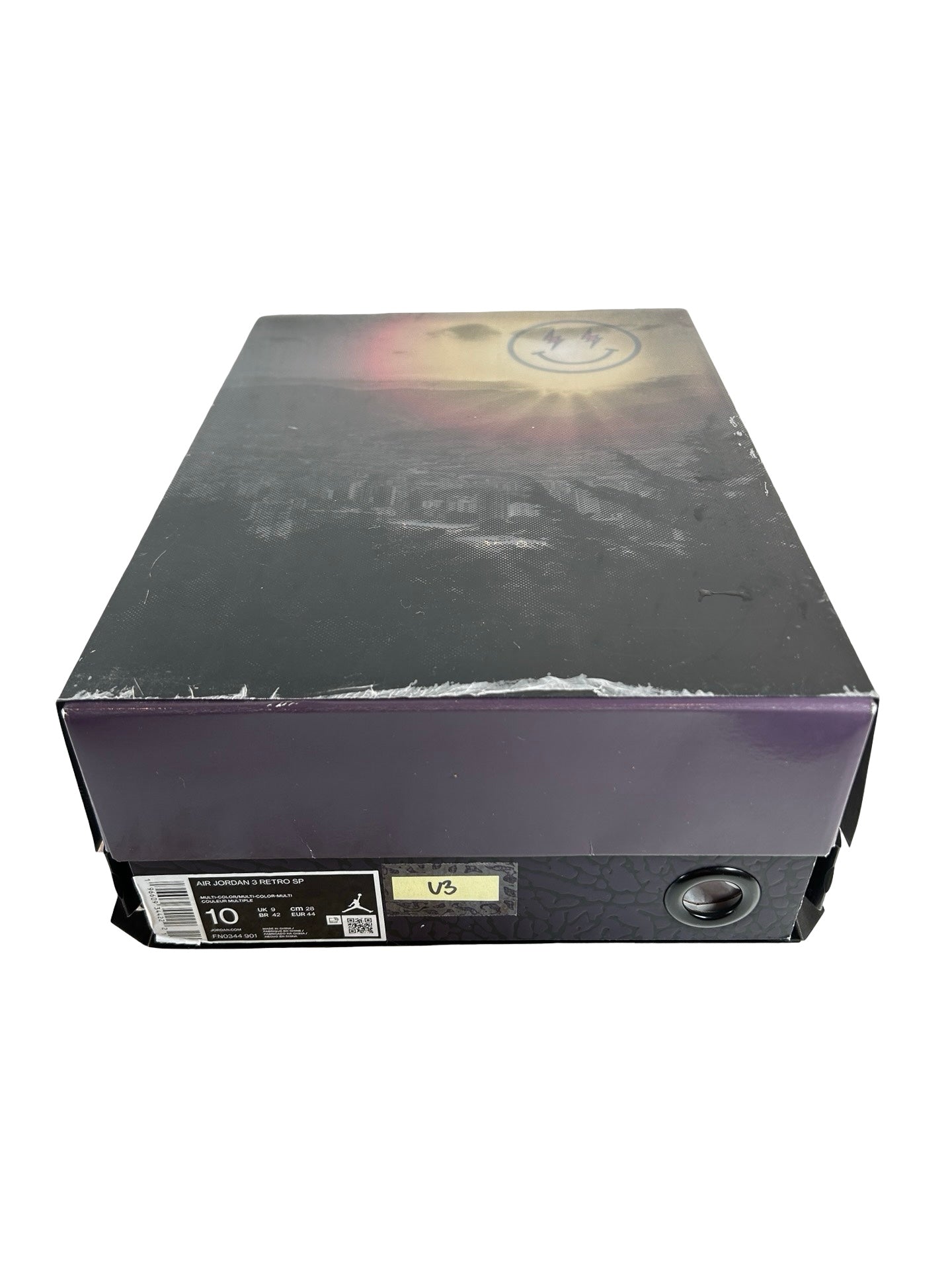 FN0344 901 Jordan 3 Retro SP J Balvin Medellin [USED] - 10 M (Used3)