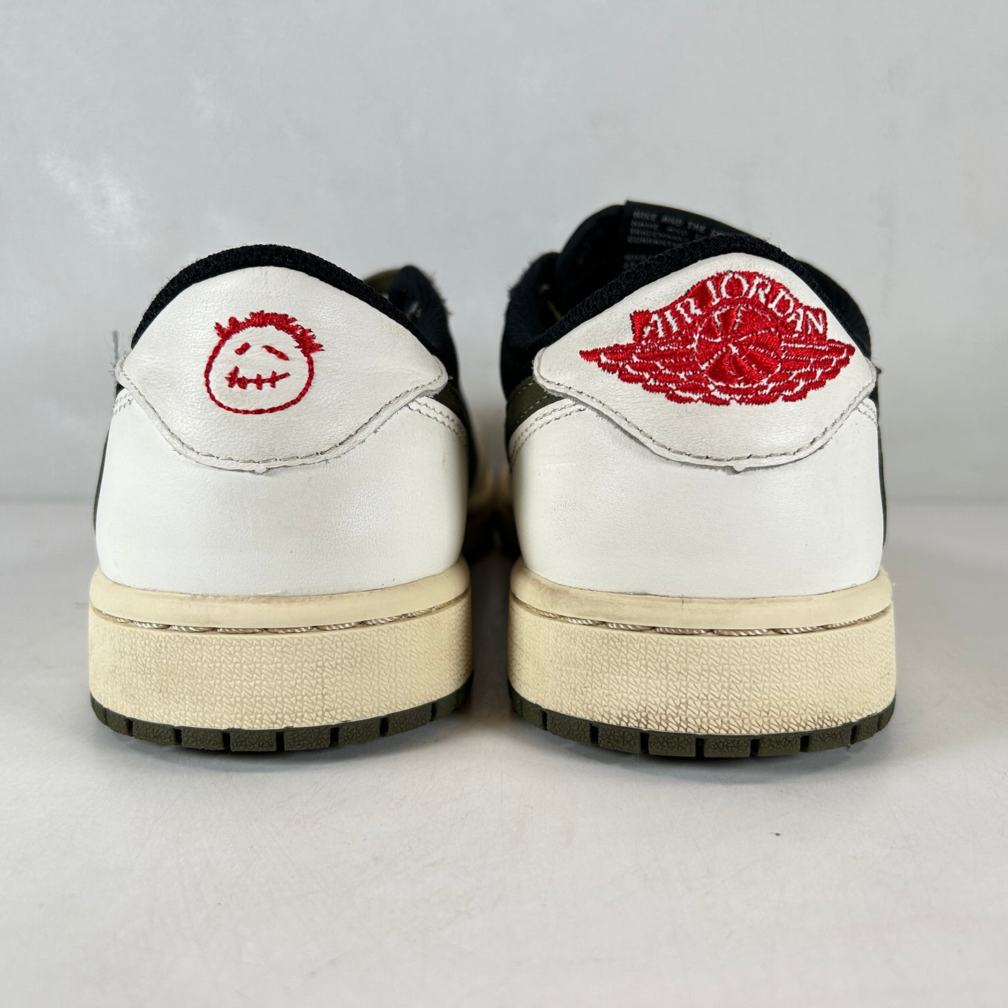 DZ4137 106 Jordan 1 Retro Low OG SP Travis Scott Olive (W) [USED] - 8 W (Used) (No Box)
